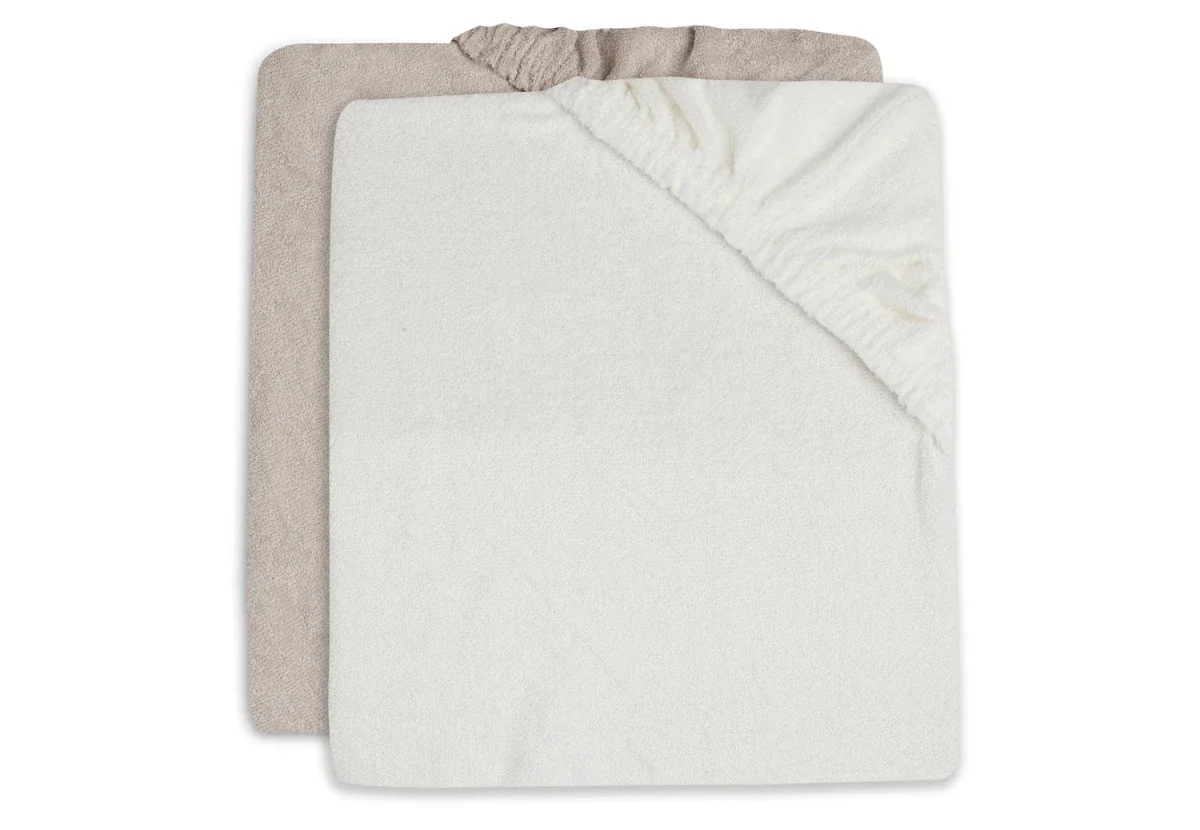 Aankleedkussenhoes Set 2-Pack – Zachte Badstof Ivory