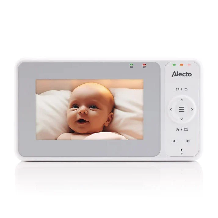 Alecto Babyfoon Dvm2043 Wit Met Camera, Groot 4.3 Inch Kleurenscherm En Nachtlampje - Image 2