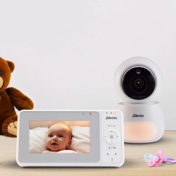 Alecto Babyfoon Dvm2043 Wit Met Camera, Groot 4.3 Inch Kleurenscherm En Nachtlampje - Image 4