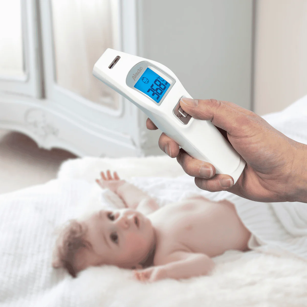 Alecto Thermometer Voorhoofd Infrarood - Image 2