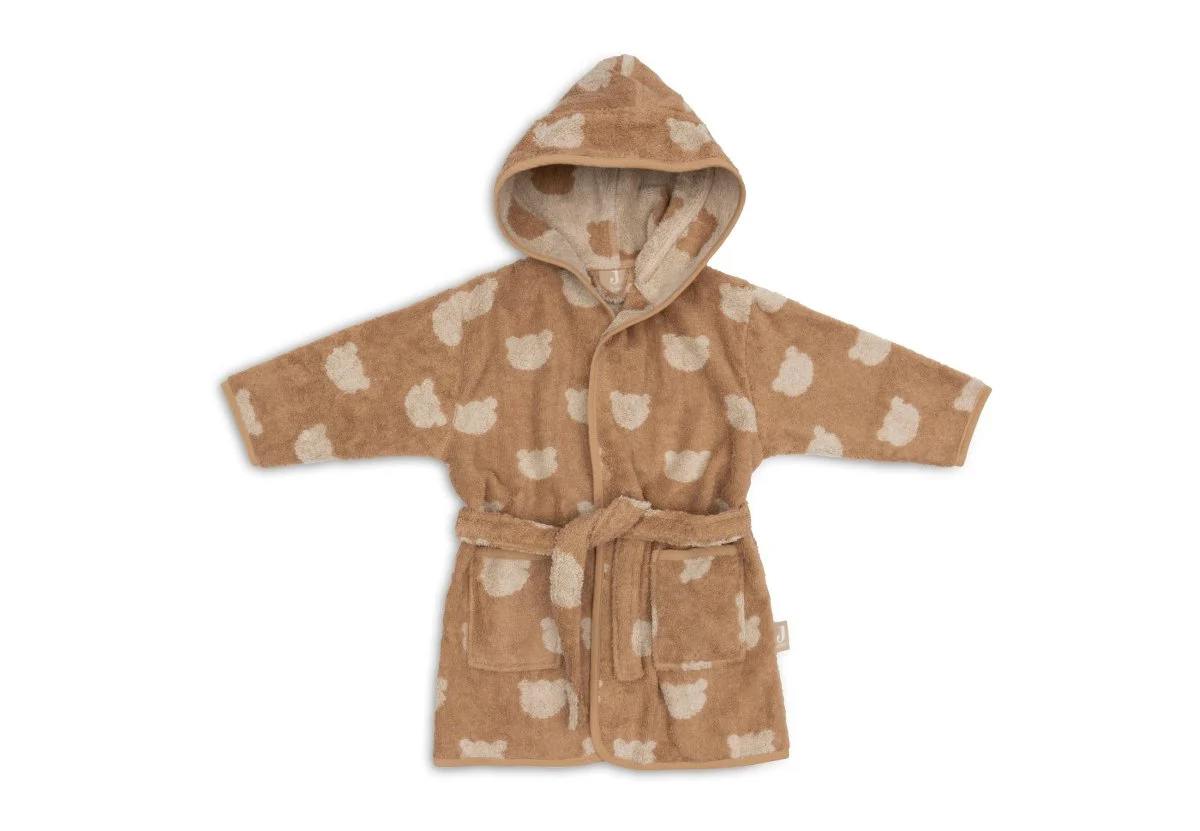 Baby Badjas – Jacquard – Biscuit