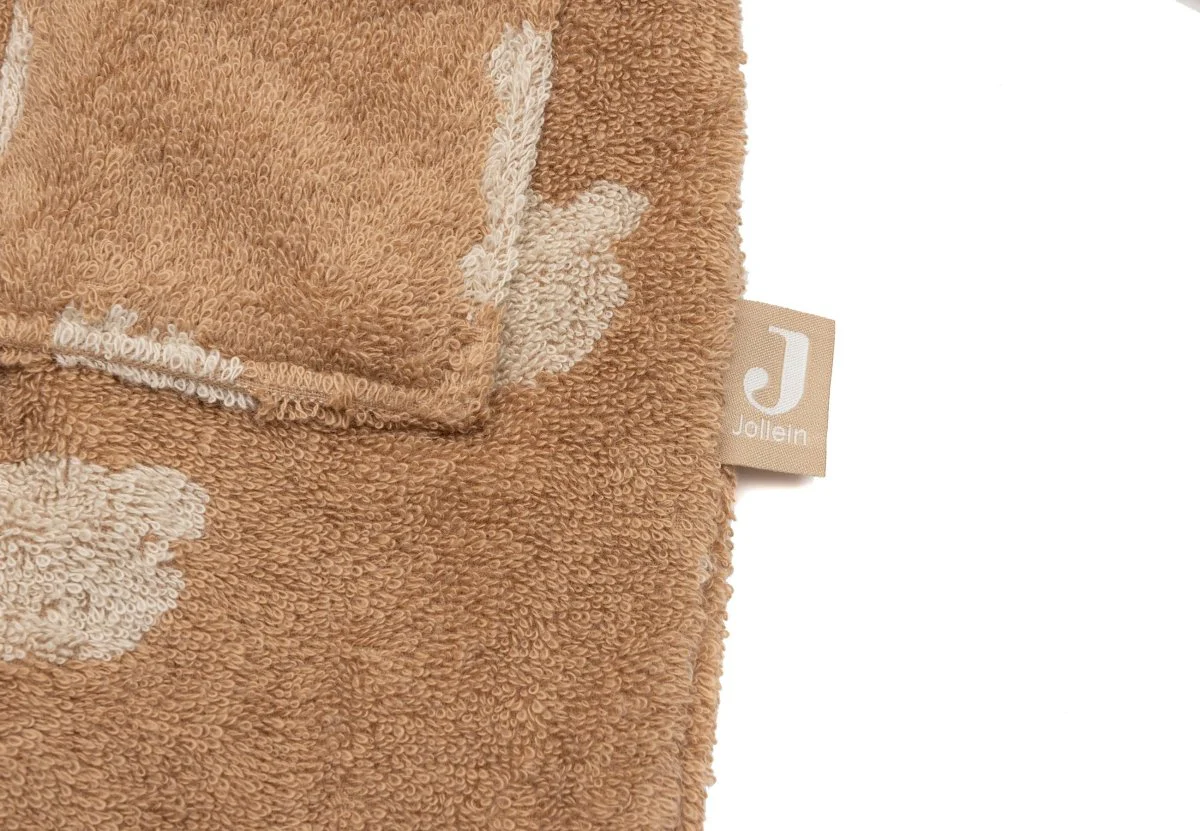 Baby Badjas – Jacquard – Biscuit - Image 2