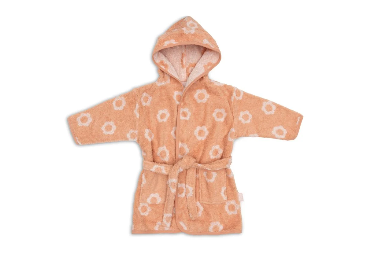 Baby Badjas – Jacquard – Blush