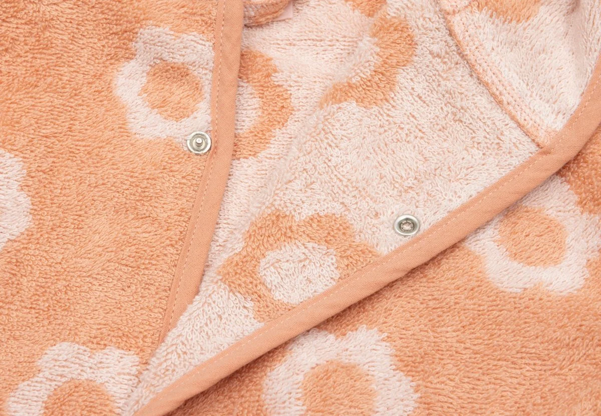 Baby Badjas – Jacquard – Blush - Image 3