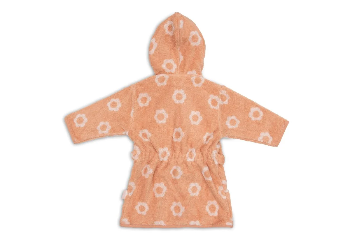 Baby Badjas – Jacquard – Blush - Image 5