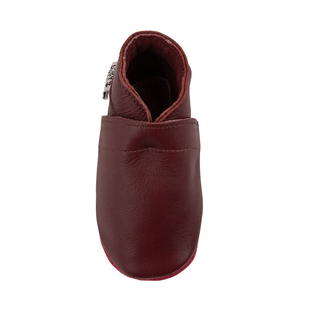 Baby Dutch Baby Schoentjes Effen Bordeaux Rood - Image 3