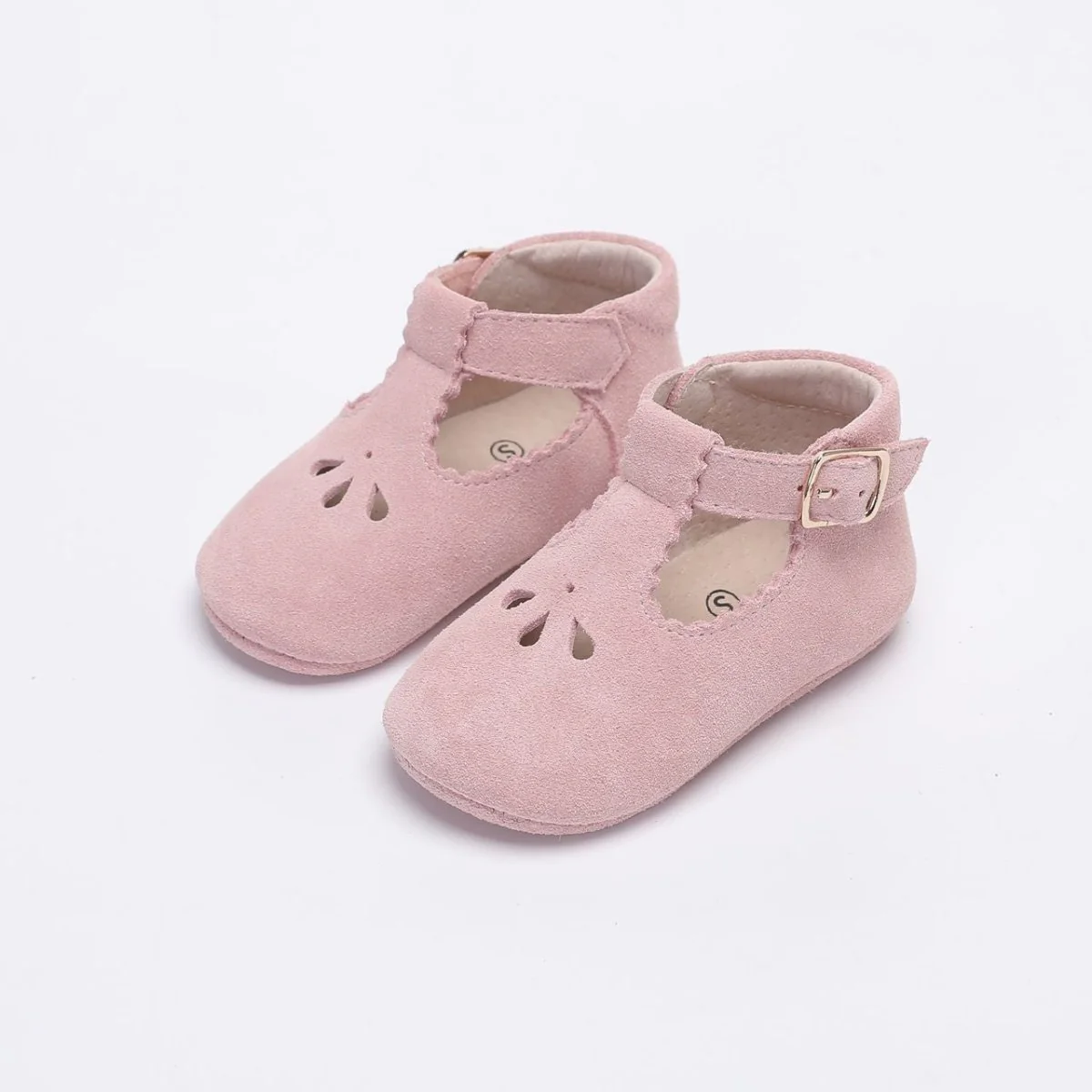 Baby Dutch Baby Schoentjes Evi Roze Suede - Image 2