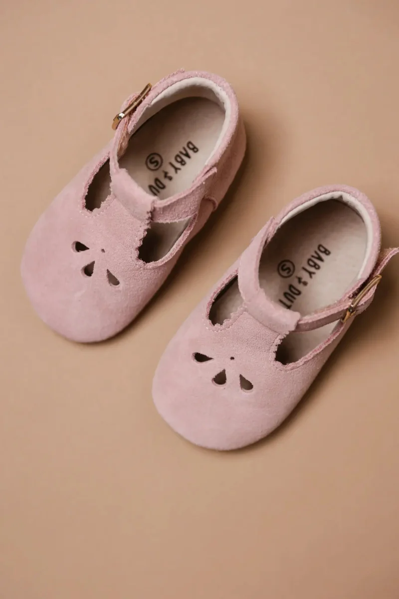 Baby Dutch Baby Schoentjes Evi Roze Suede - Image 6