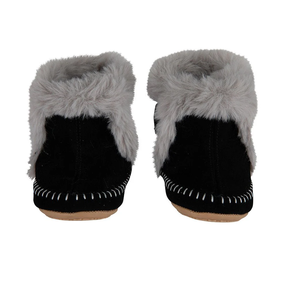 Baby Dutch Baby Schoentjes Hoog Zwart/Grijs - Image 2