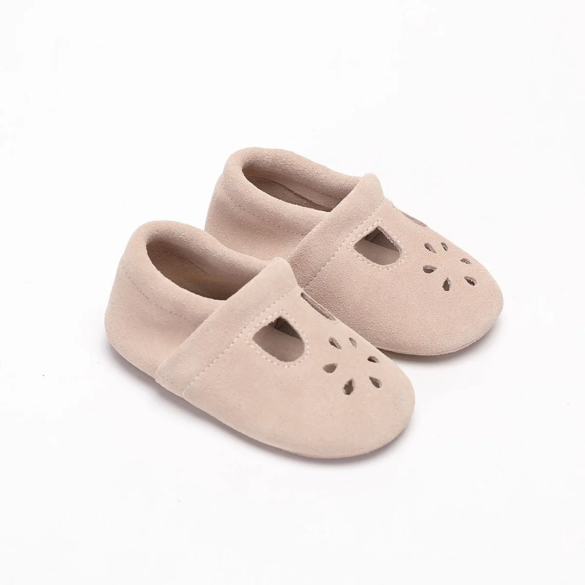 Baby Dutch Baby Schoentjes Juna Beige Suede - Image 2