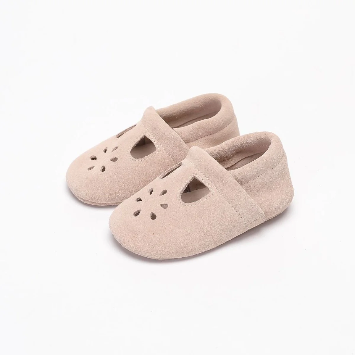 Baby Dutch Baby Schoentjes Juna Beige Suede - Image 3