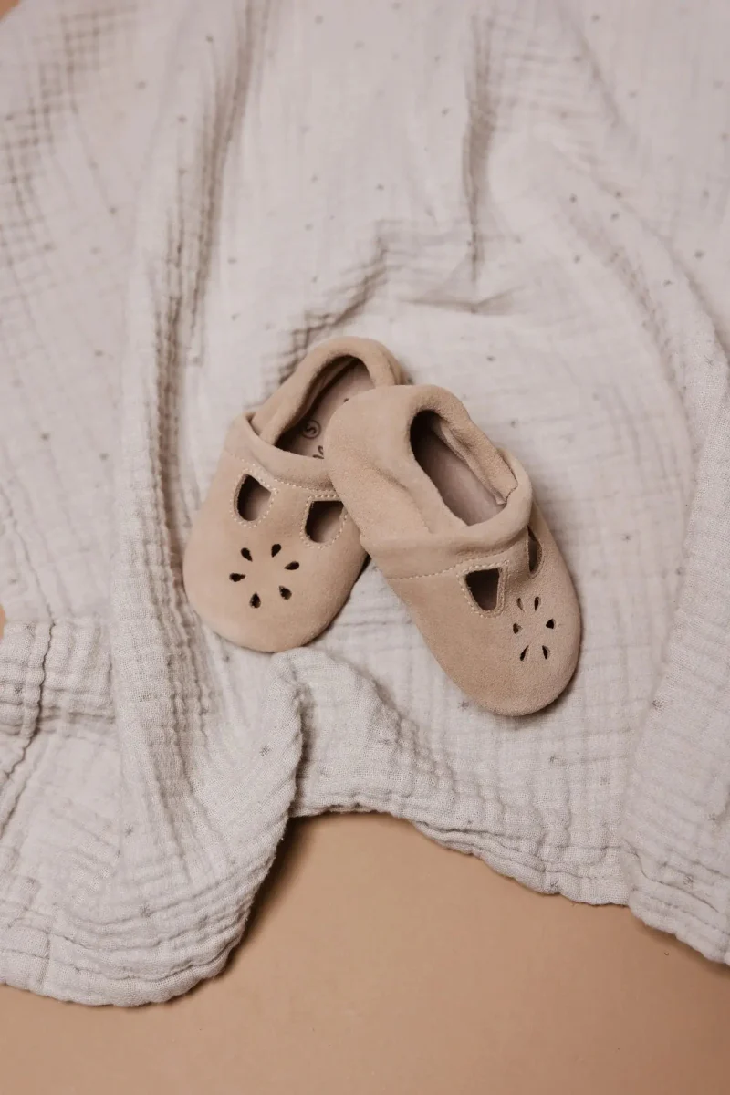 Baby Dutch Baby Schoentjes Juna Beige Suede - Image 8