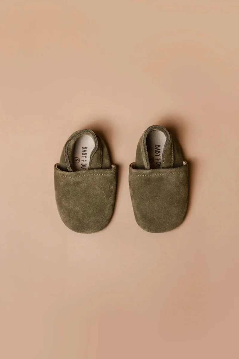 Baby Dutch Baby Schoentjes Lio Green Suede - Image 7