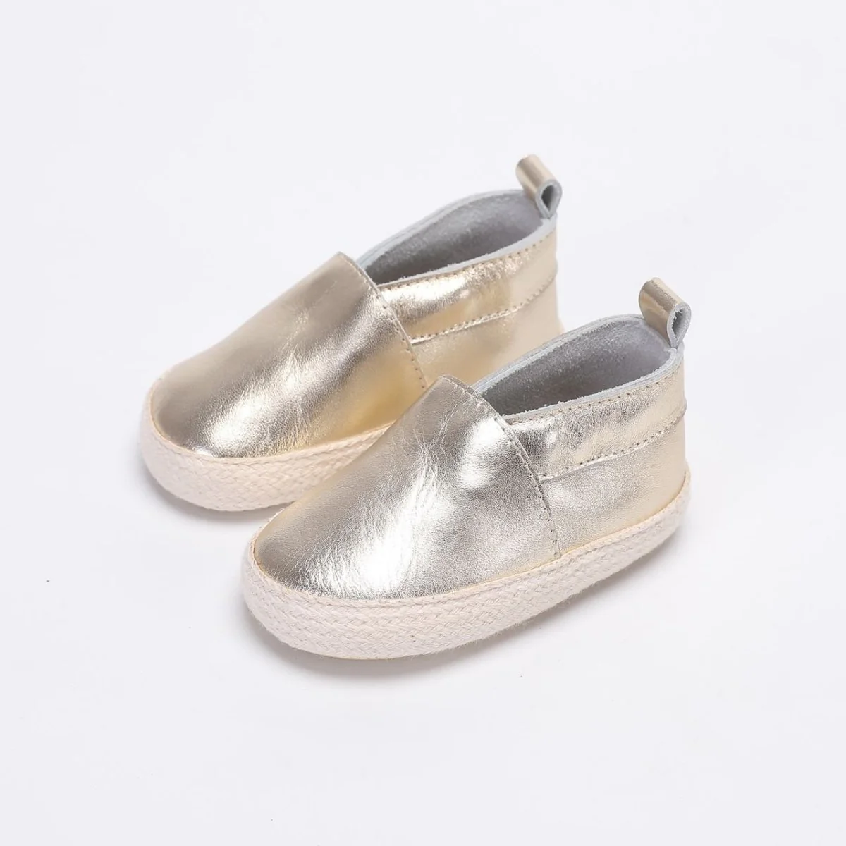 Baby Dutch Baby Schoentjes Lou Gold Metallic - Image 2