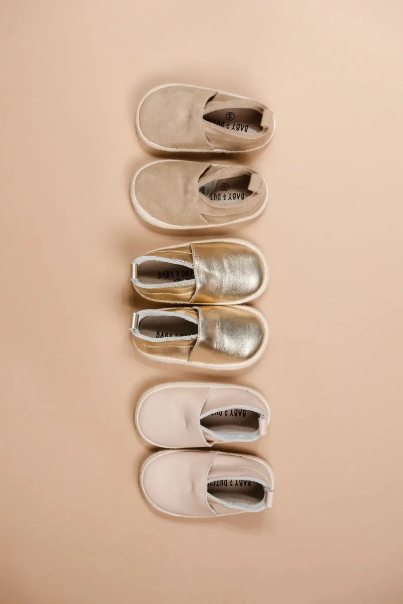 Baby Dutch Baby Schoentjes Lou Gold Metallic - Image 5