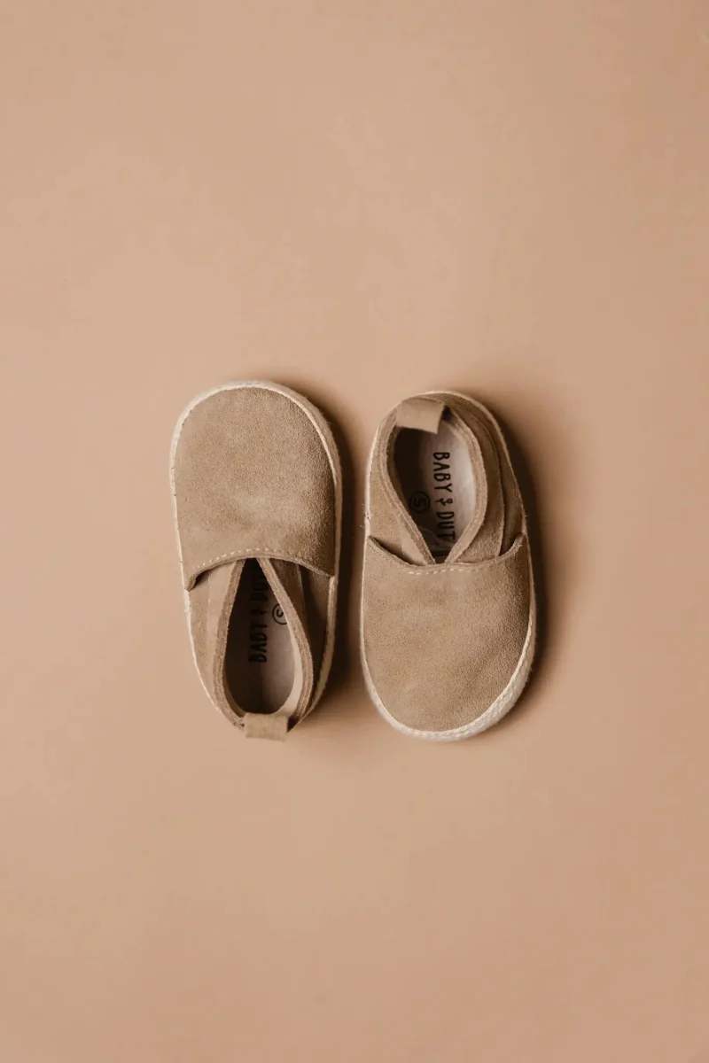 Baby Dutch Baby Schoentjes Lou Sand Suede - Image 10