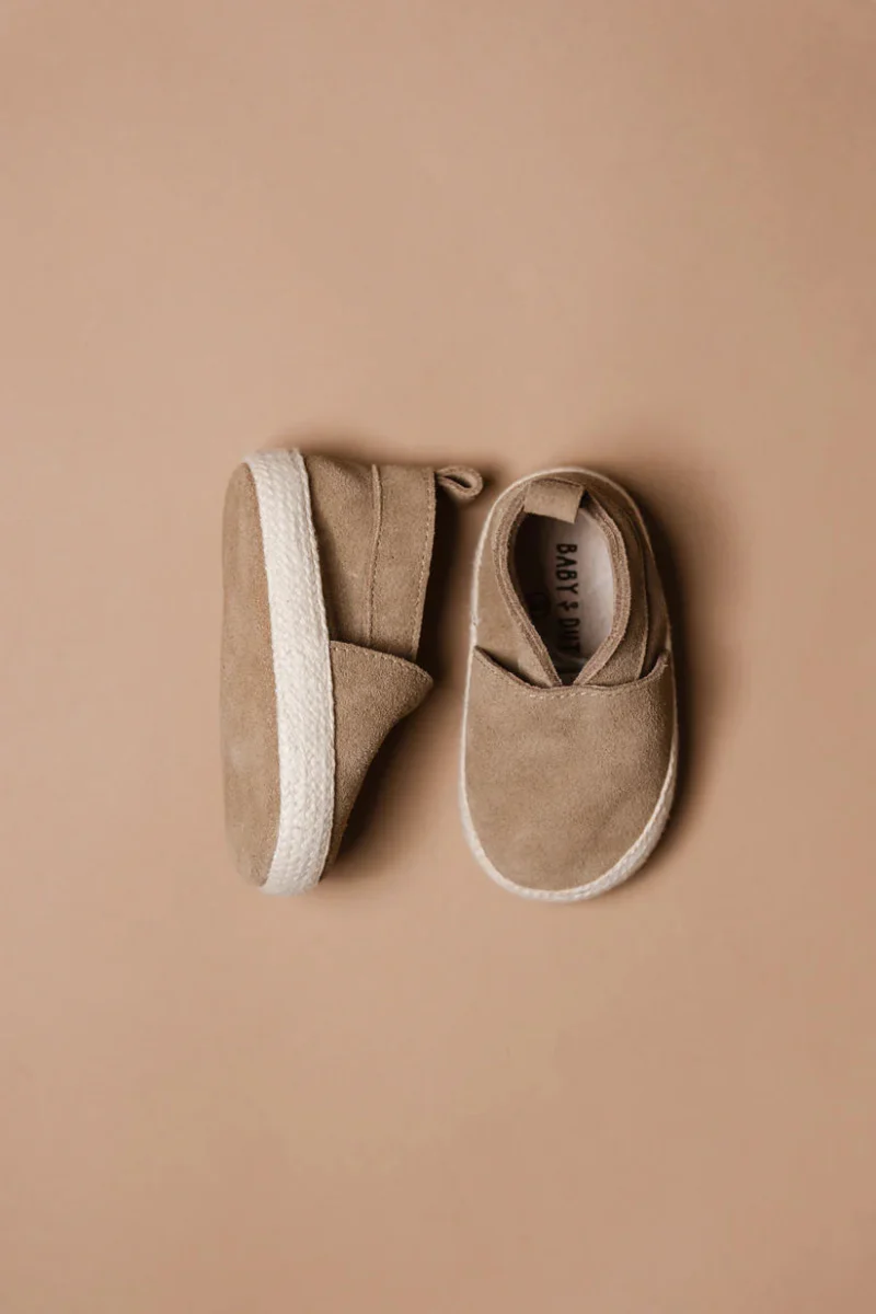 Baby Dutch Baby Schoentjes Lou Sand Suede - Image 8