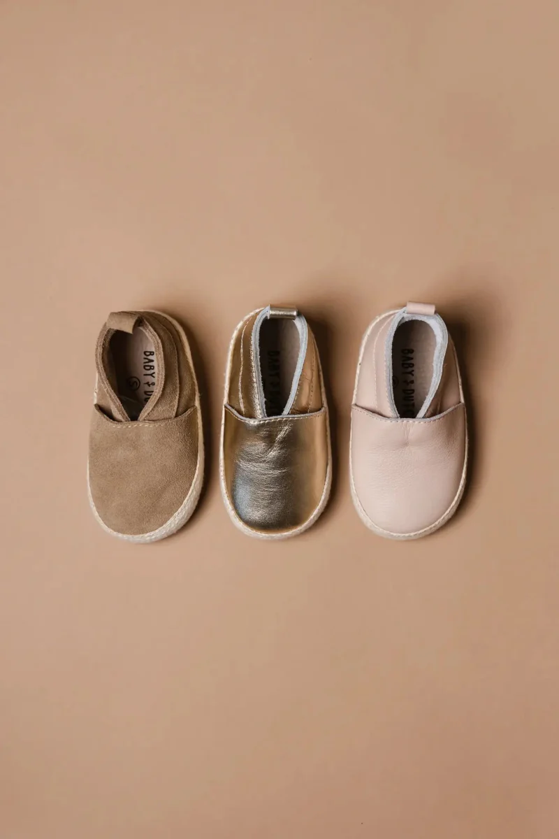 Baby Dutch Baby Schoentjes Lou Sand Suede - Image 9