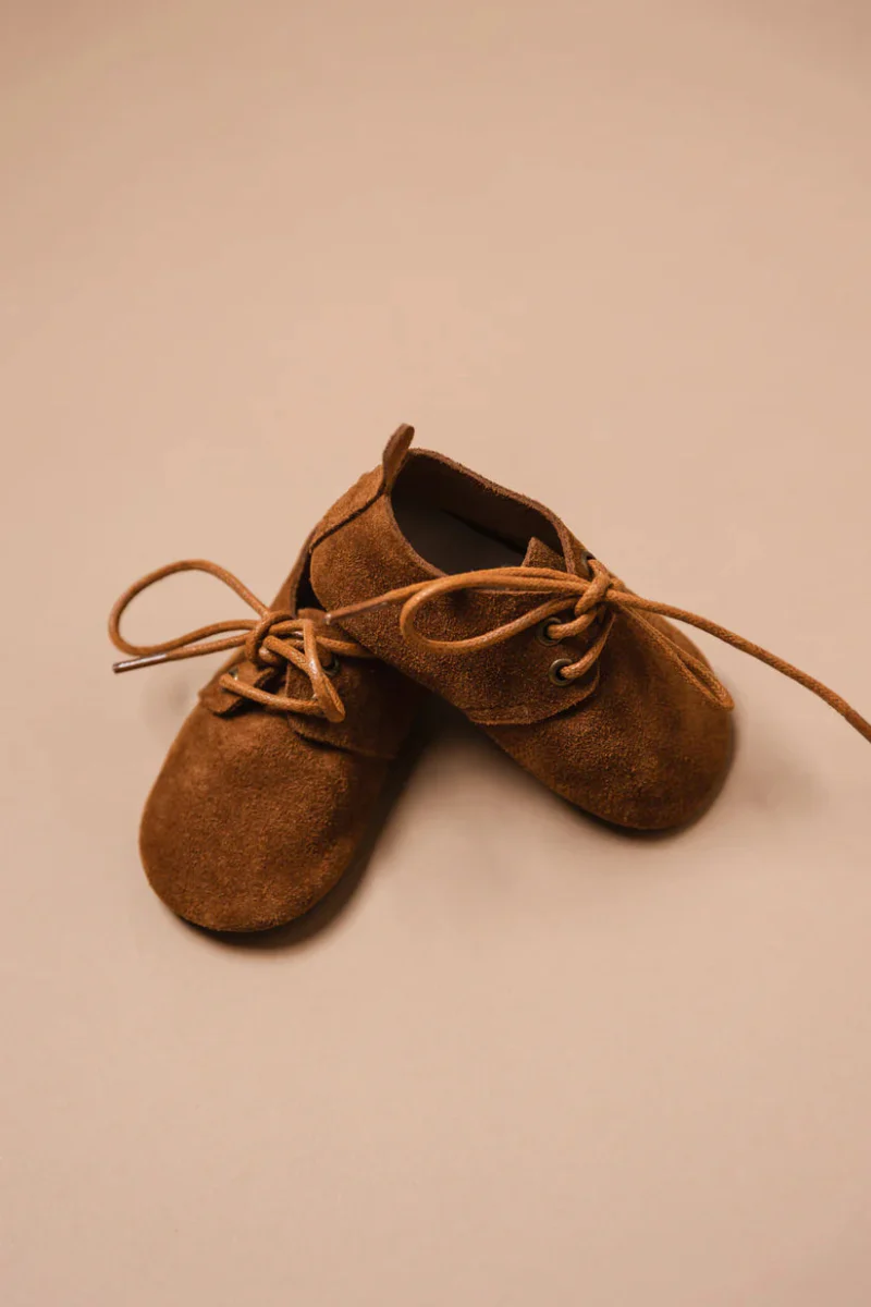 Baby Dutch Baby Schoentjes Nova Camel Suede - Image 4