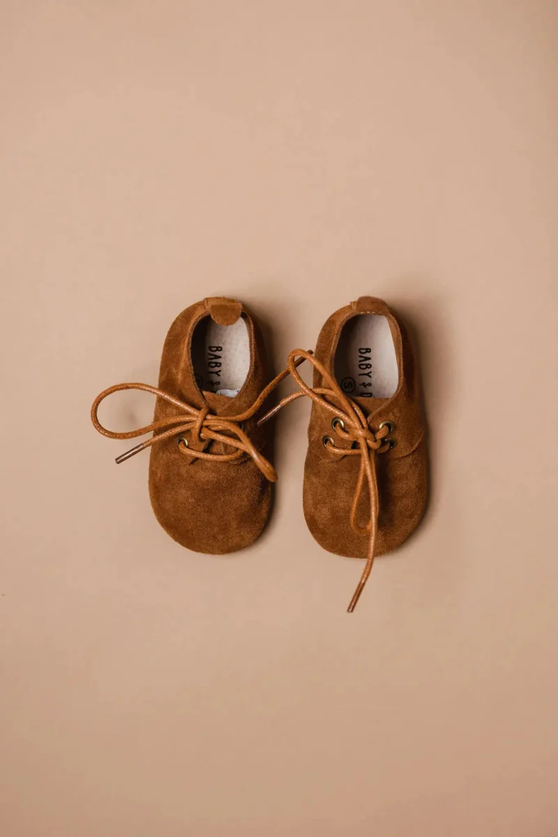 Baby Dutch Baby Schoentjes Nova Camel Suede - Image 7