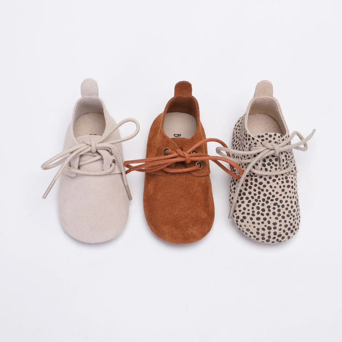 Baby Dutch Baby Schoentjes Nova Ecru Suede - Image 4