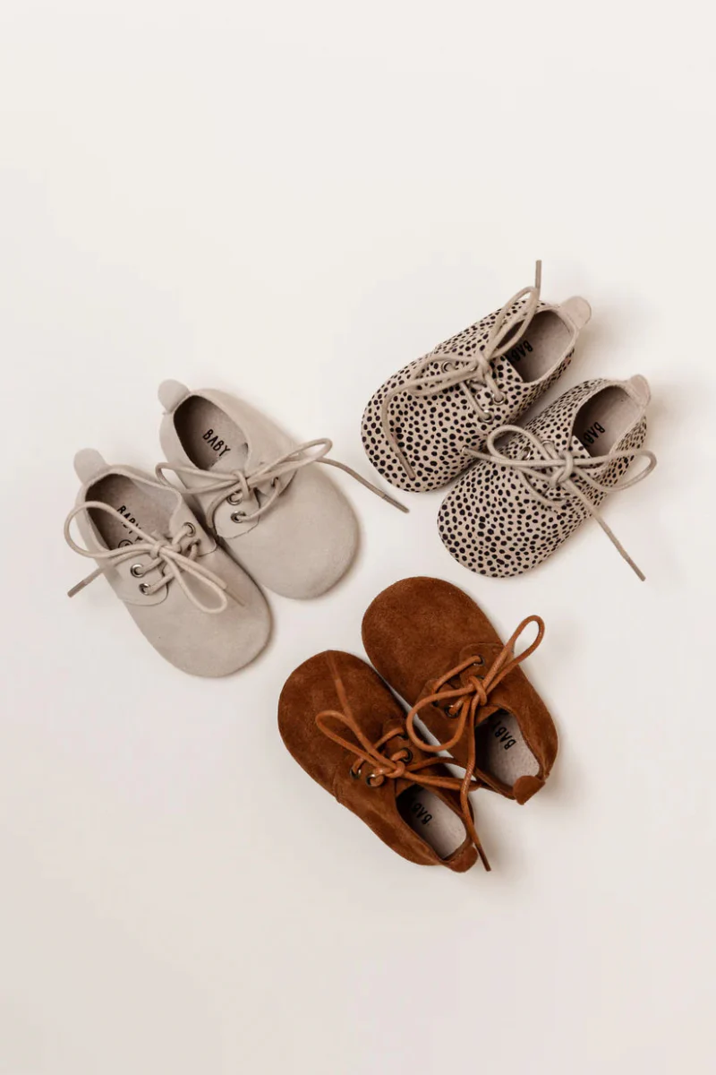 Baby Dutch Baby Schoentjes Nova Ecru Suede - Image 6