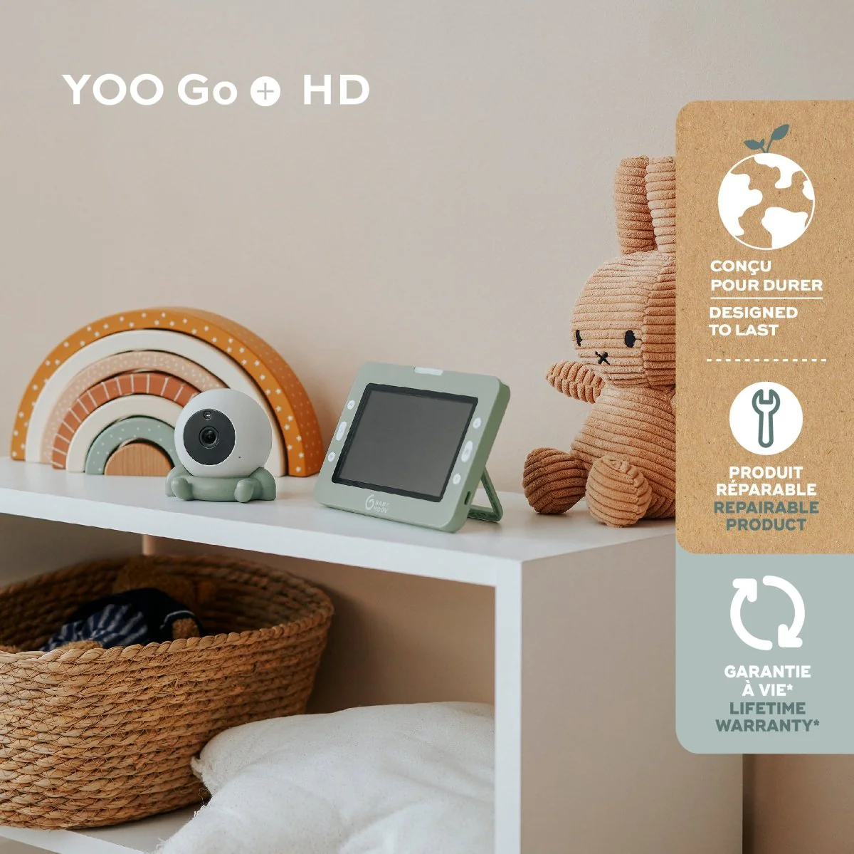 Babymoov Babyfoon Yoo-Go(+) Extra Camera - Image 5