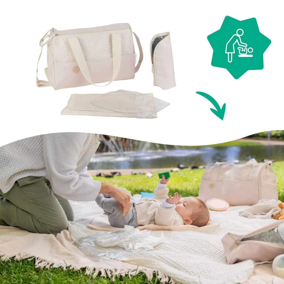 Babymoov Luiertas Creme - Image 8