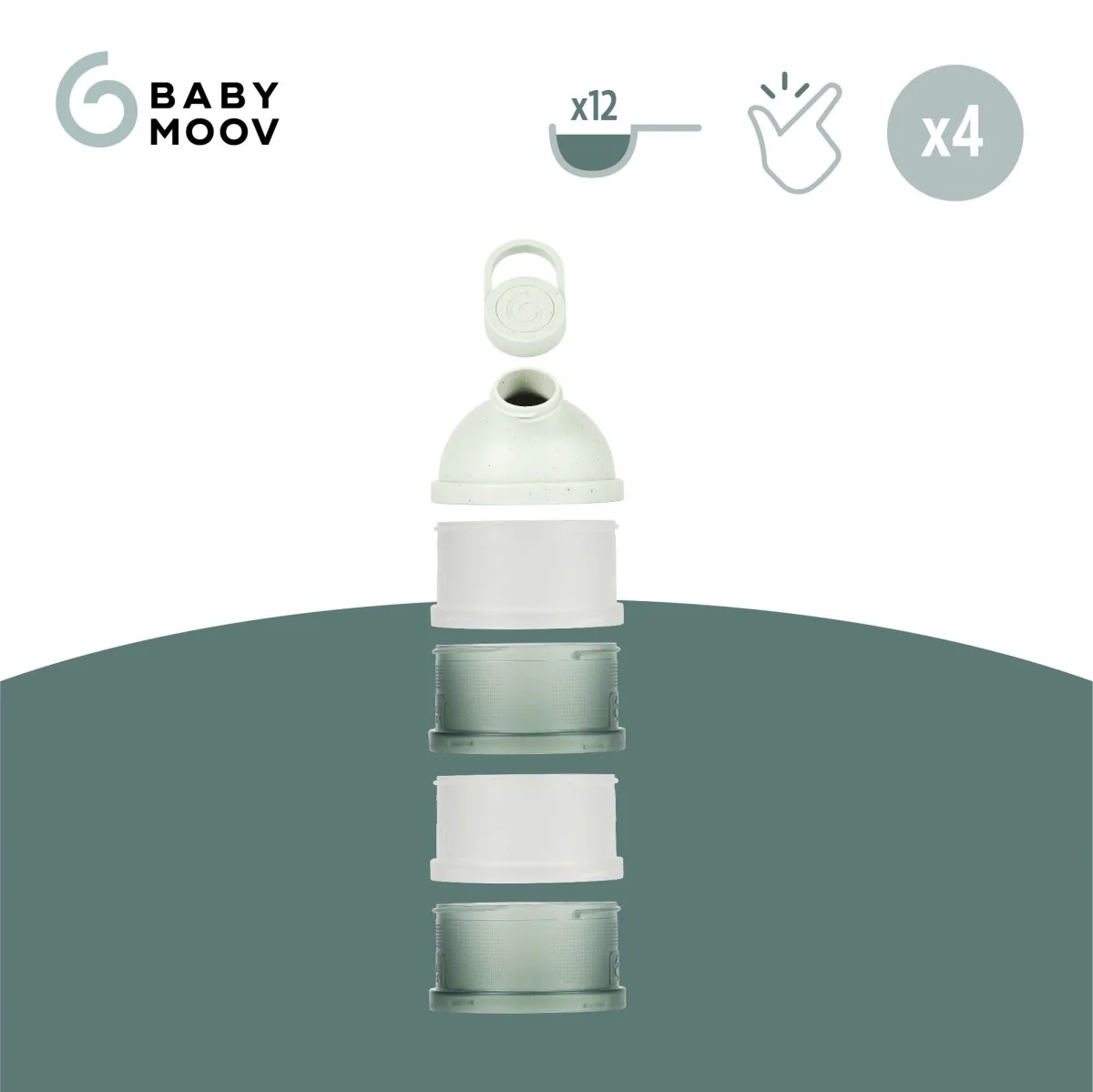 Babymoov Melkpoedertoren Green Sage - Image 7