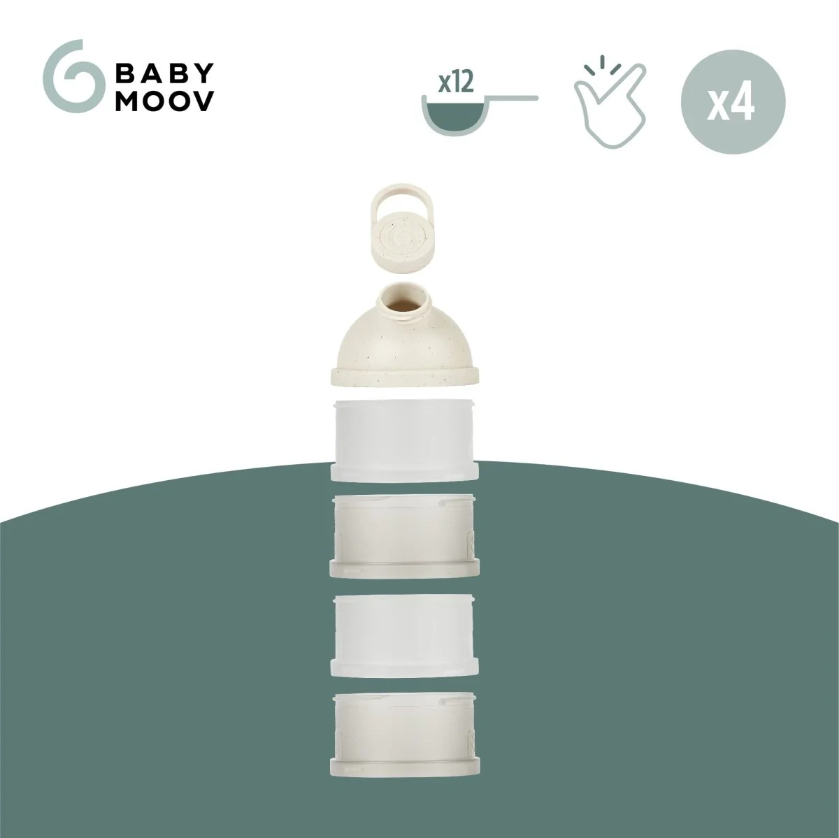 Babymoov Melkpoedertoren Mineral Beige - Image 2