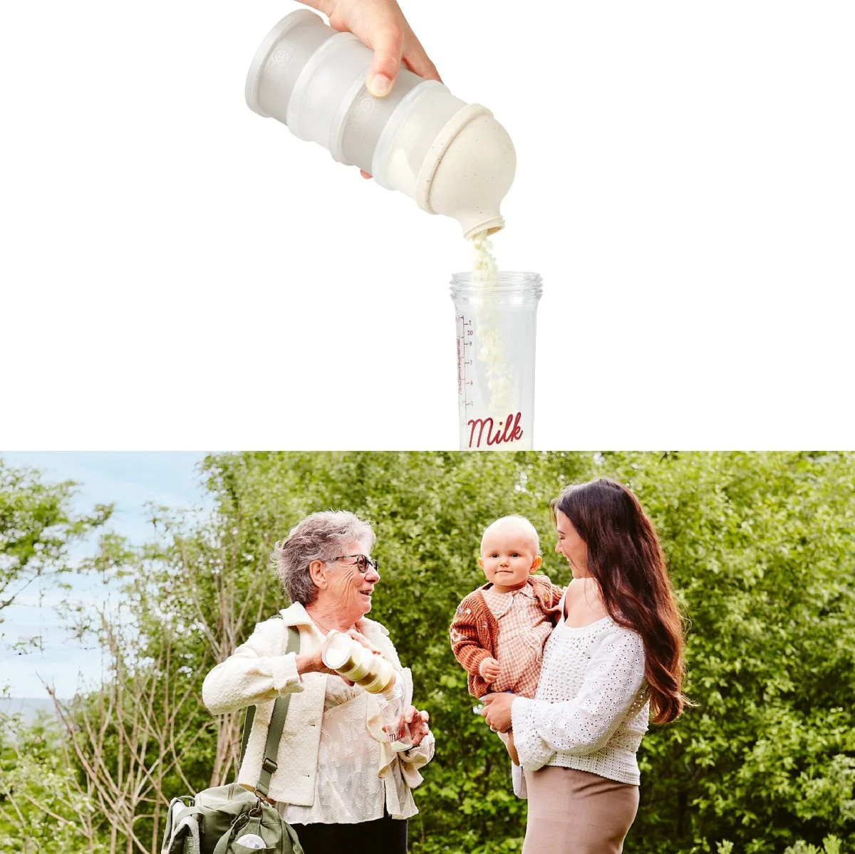 Babymoov Melkpoedertoren Mineral Beige - Image 3