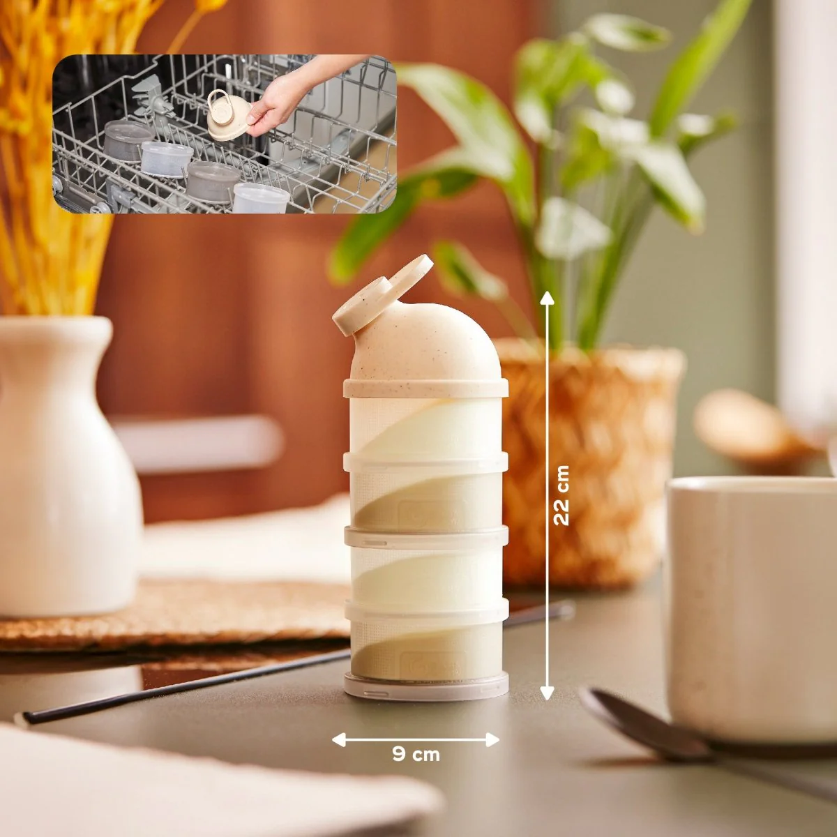 Babymoov Melkpoedertoren Mineral Beige - Image 9