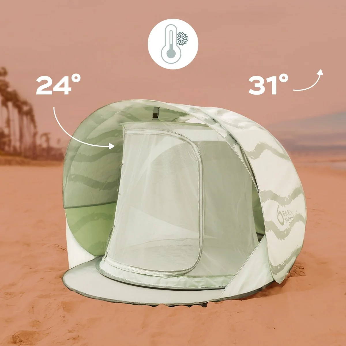 Babymoov Strandtentje Blue Lagoon - Image 7