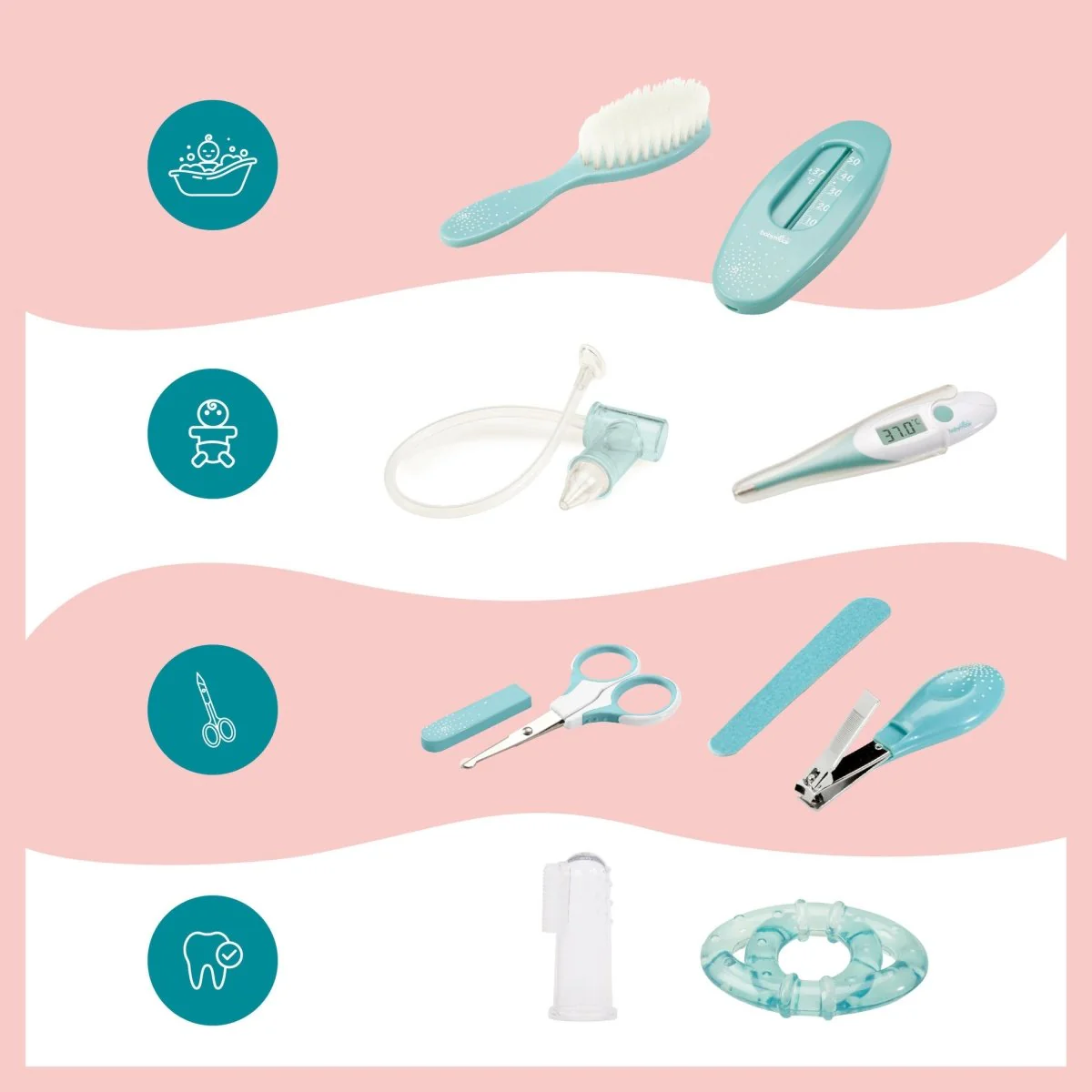 Babymoov Verzorgingsset Baby 9-delig - Image 9
