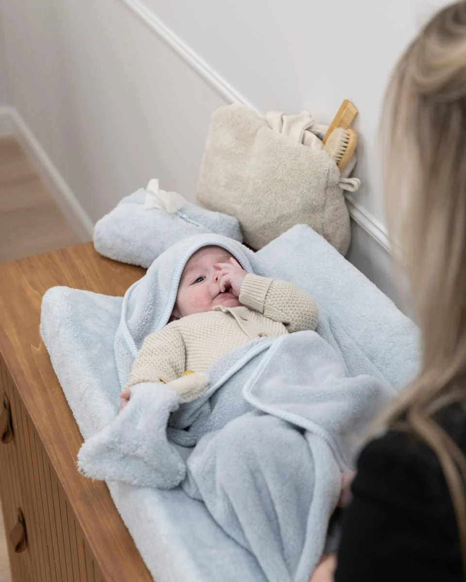 Baby's Only Aankleedkussenhoes Cozy Misty Blue 45X70cm - Image 5
