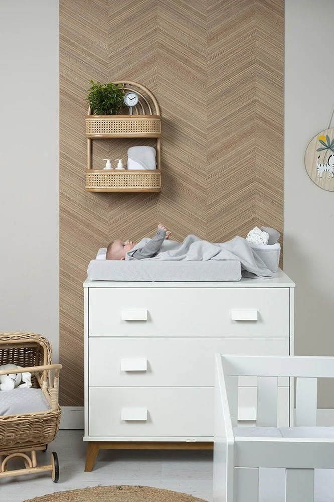 Baby's Only Aankleedkussenhoes Reef Dusty Grey 45x70cm - Image 2