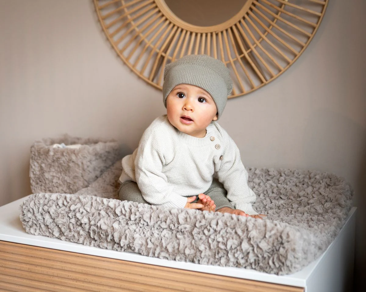 Baby's Only Aankleedkussenhoes Snow Taupe 45X70Cm - Image 2