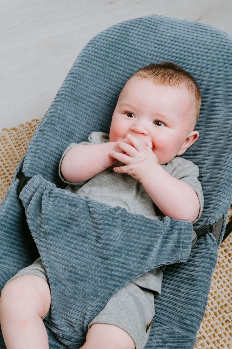Baby's Only Baby Broekje Kort Melange Stonegreen - Image 5