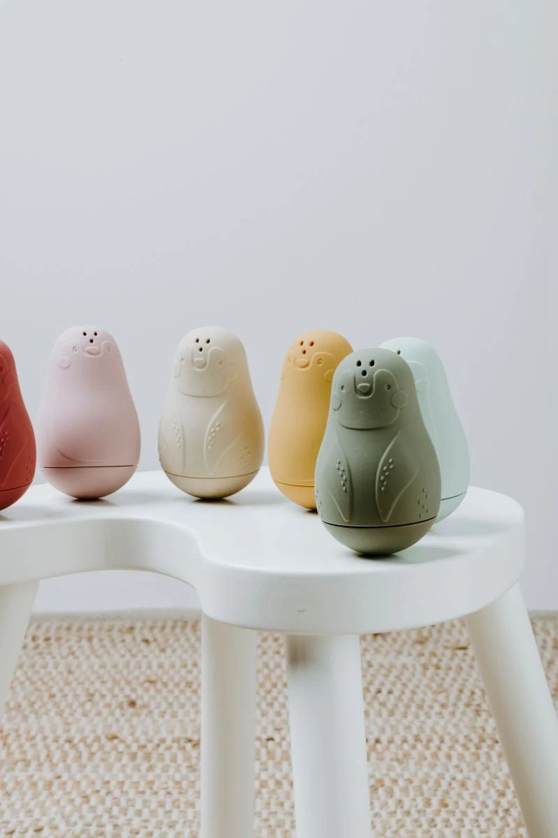 Baby's Only Badspeelgoed Pingu√ØNs Oker/Warm Linen 2St - Image 3