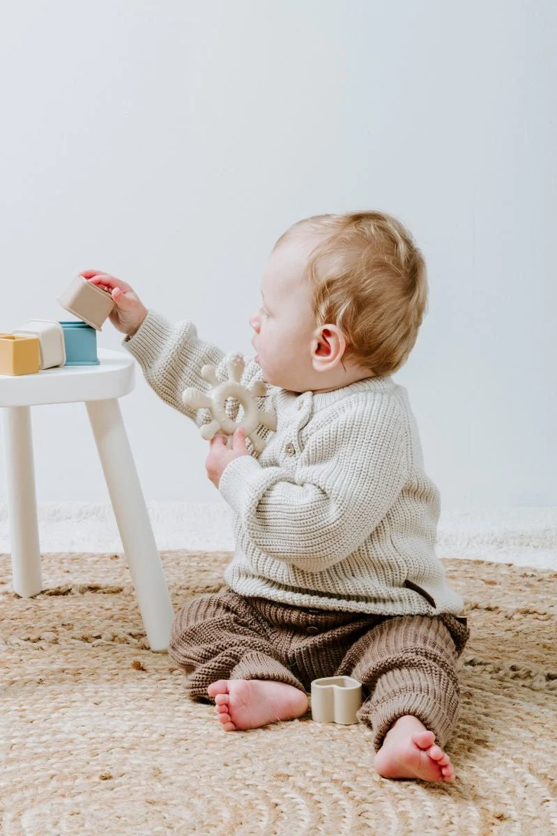 Baby's Only Bijtring Blossom Warm Linen - Image 4