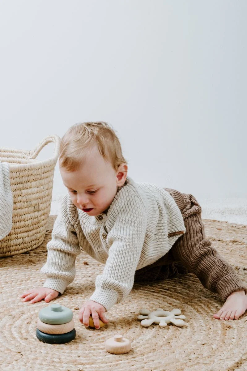 Baby's Only Bijtring Blossom Warm Linen - Image 9