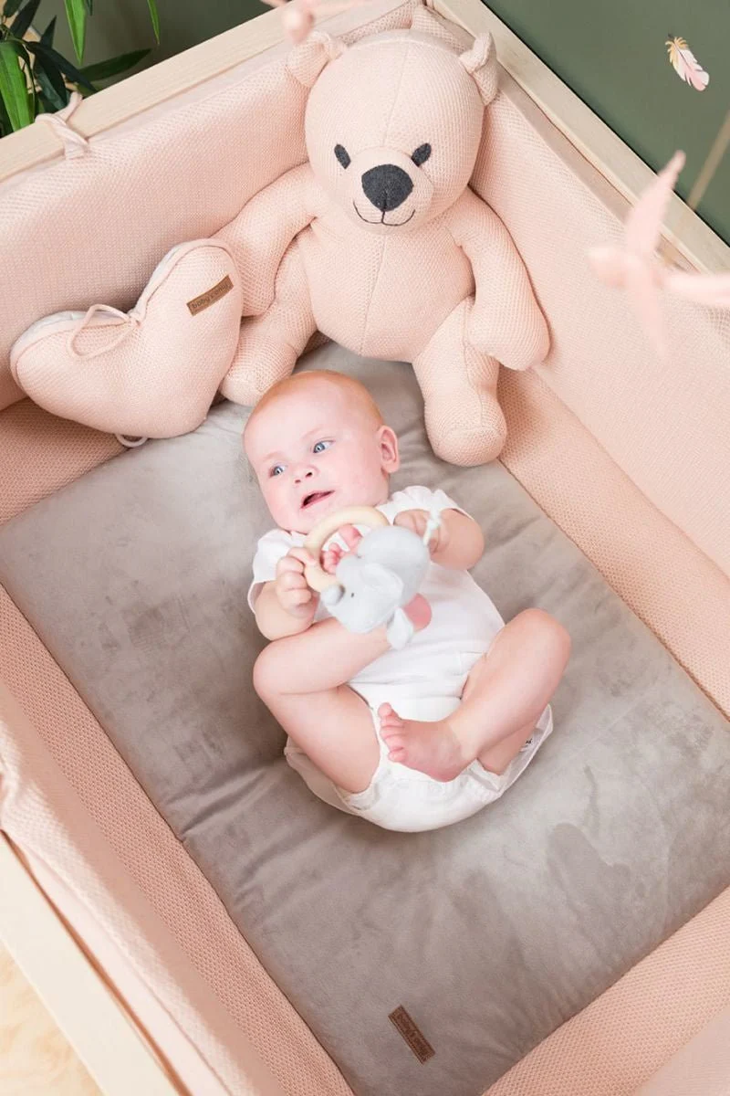 Baby's Only Boxkleed Classic Zilver/Grijs 75x95cm - Image 2