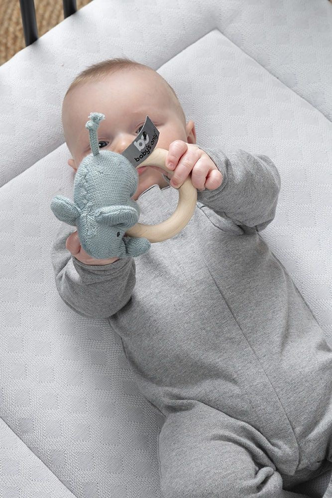 Baby's Only Boxkleed Reef Dusty Grey 75x95cm - Image 3