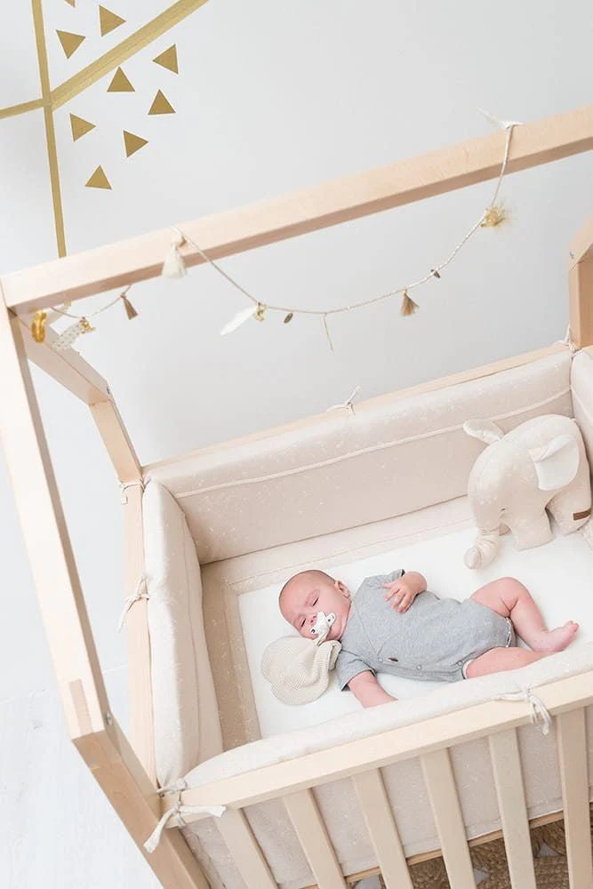 Baby's Only Boxkleed Sparkle Melee Koperhoney 80x100cm - Image 4
