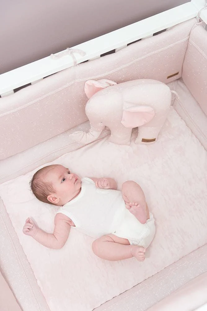 Baby's Only Boxkleed Sparkle Melee Zilvergrijs 75x95cm - Image 5