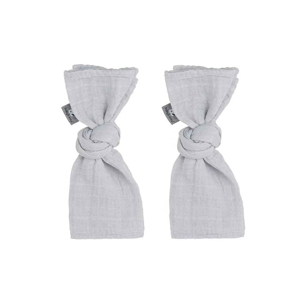 Baby's Only Inbakerdoek Sparkling Zilver/Grijs 65x65cm 2st