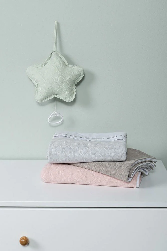 Baby's Only Ledikantdeken Chenille Reef Dusty Grey - Image 2