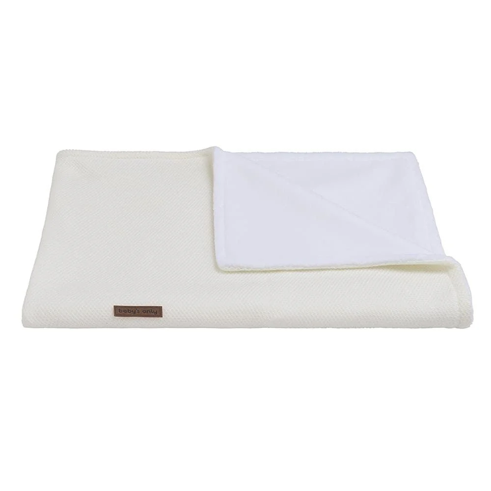 Baby's Only Ledikantdeken Teddy Classic Wol Wit - Image 2
