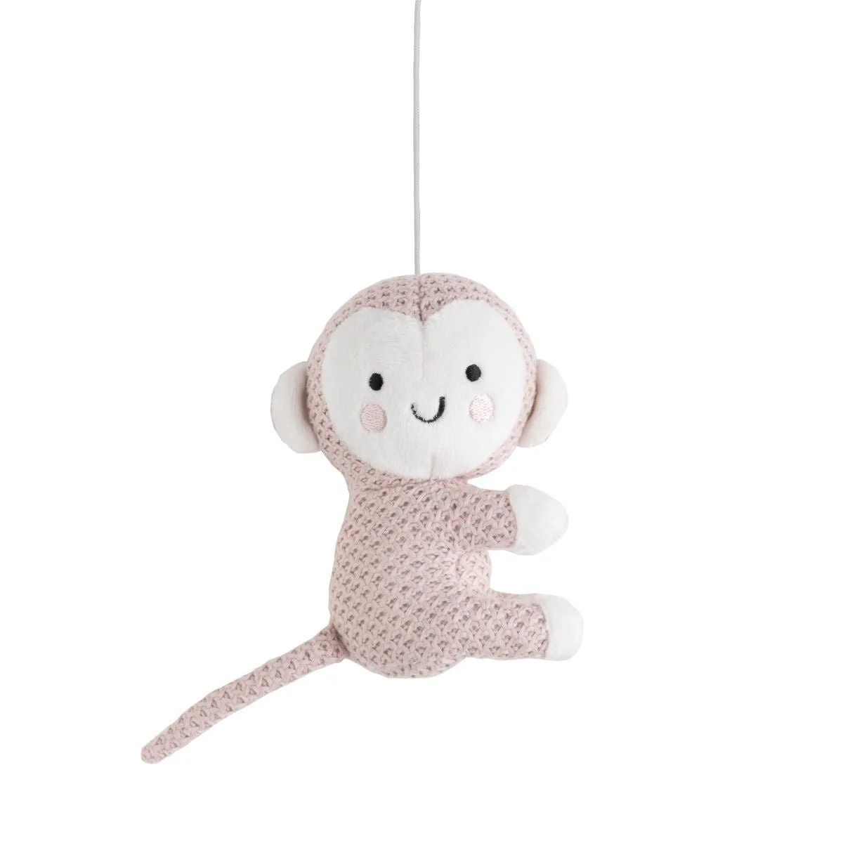 Baby's Only Muziekmobiel Animals Oud Roze/Warm Linen - Image 5