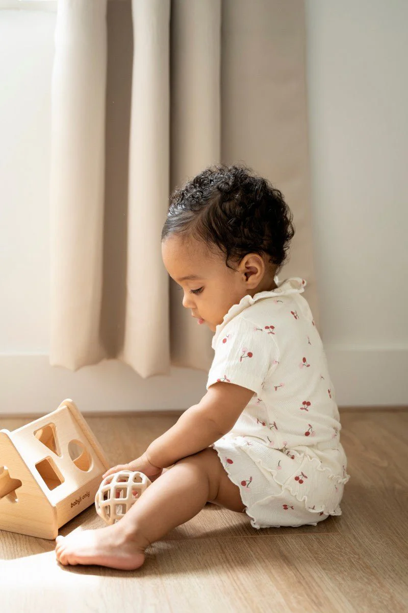 Baby's Only Speelbal Urban Green/ Warm Linen 2St - Image 5